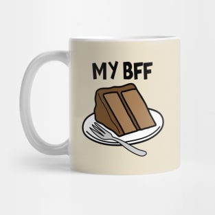 My BFF Chocolate Cake Mug